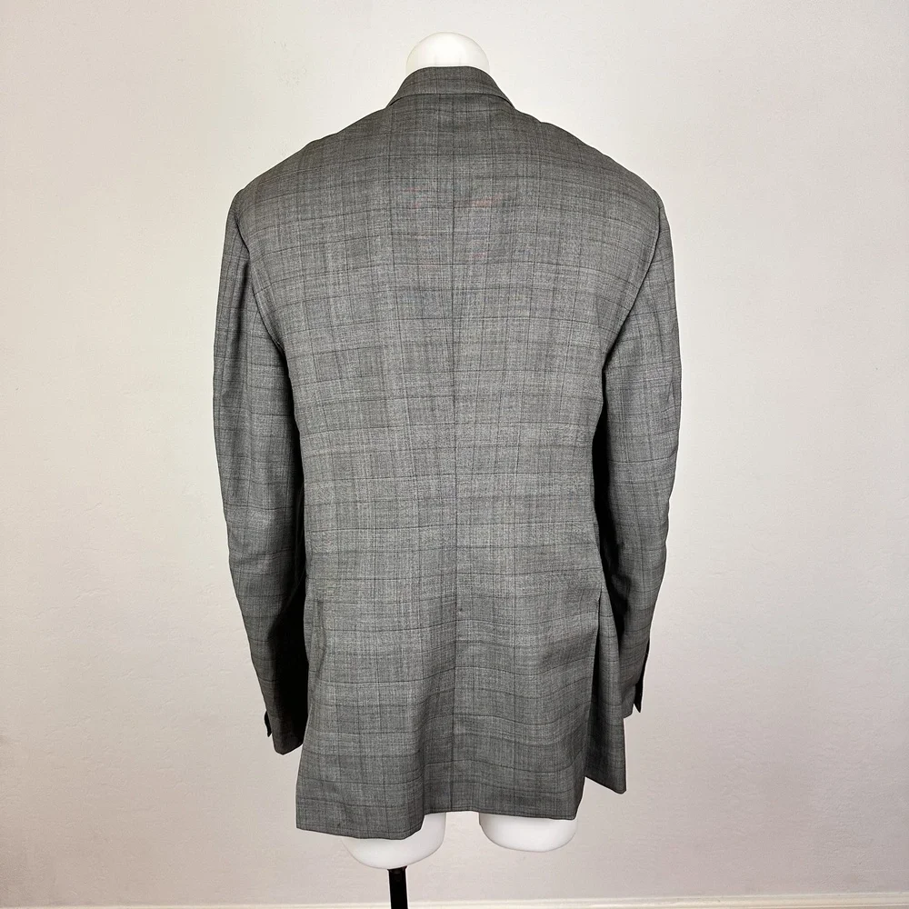 Peter Millar Soft Virgin Wool Sport Jacket Size 44 Tall